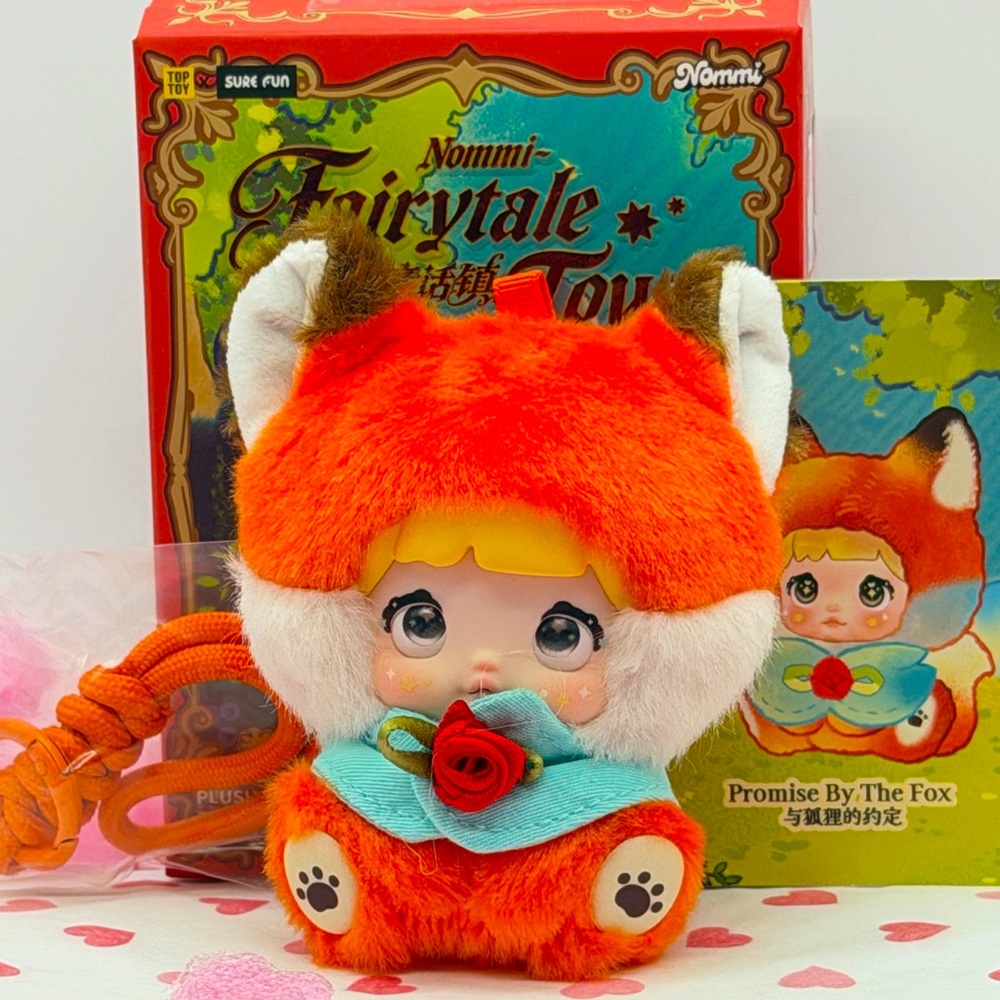 Nommi Fairytale Town Plush Doll –Promise By The Fox | TOP TOY Blind Box |